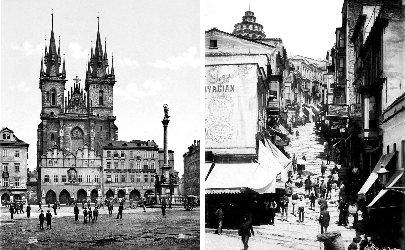 1890'larda Prag ve Galata